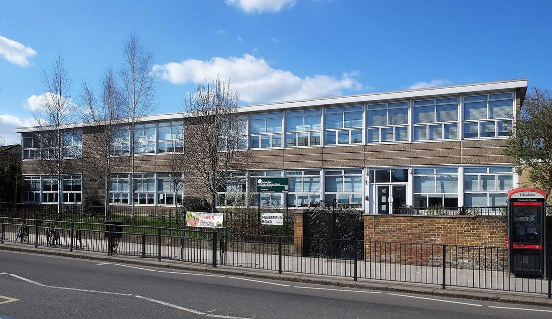 A primary school building in London
