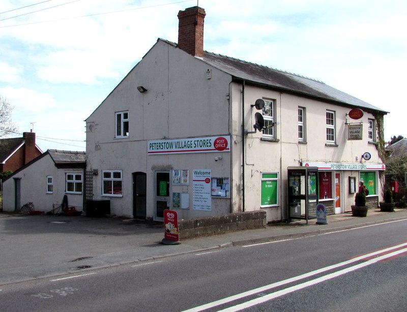 A village stores and post office