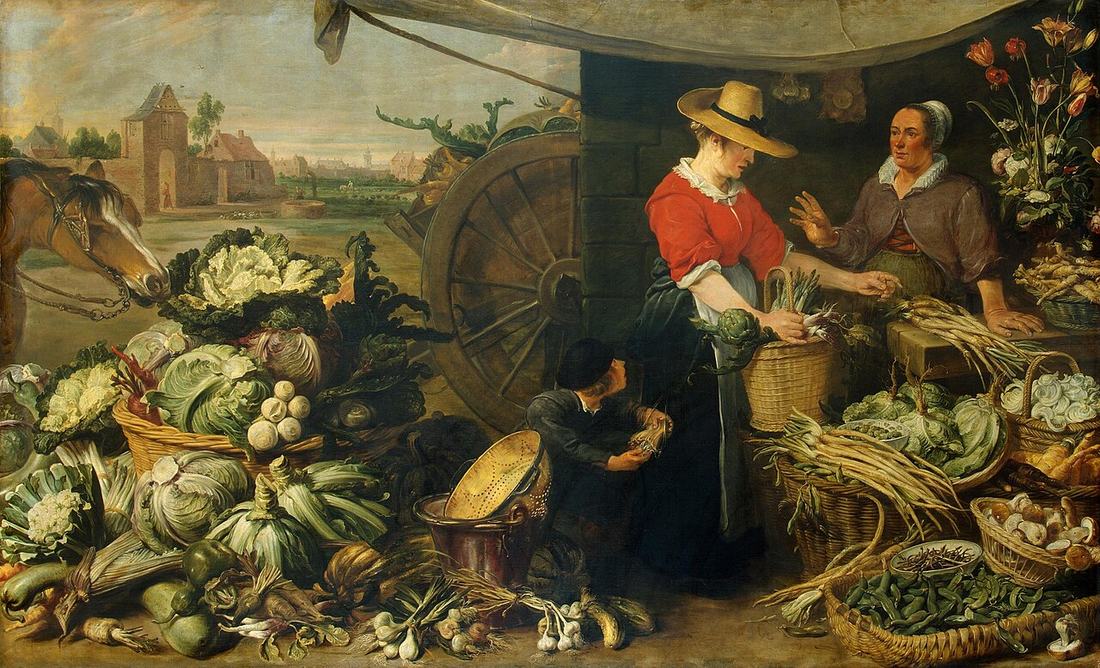 A fruit and vegetable stall (painting)